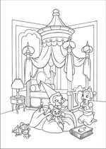 coloring page Princess and the Frog
